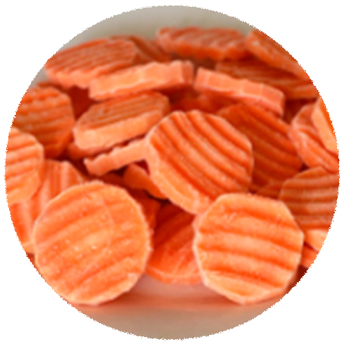 IQF Carrot Crunkle